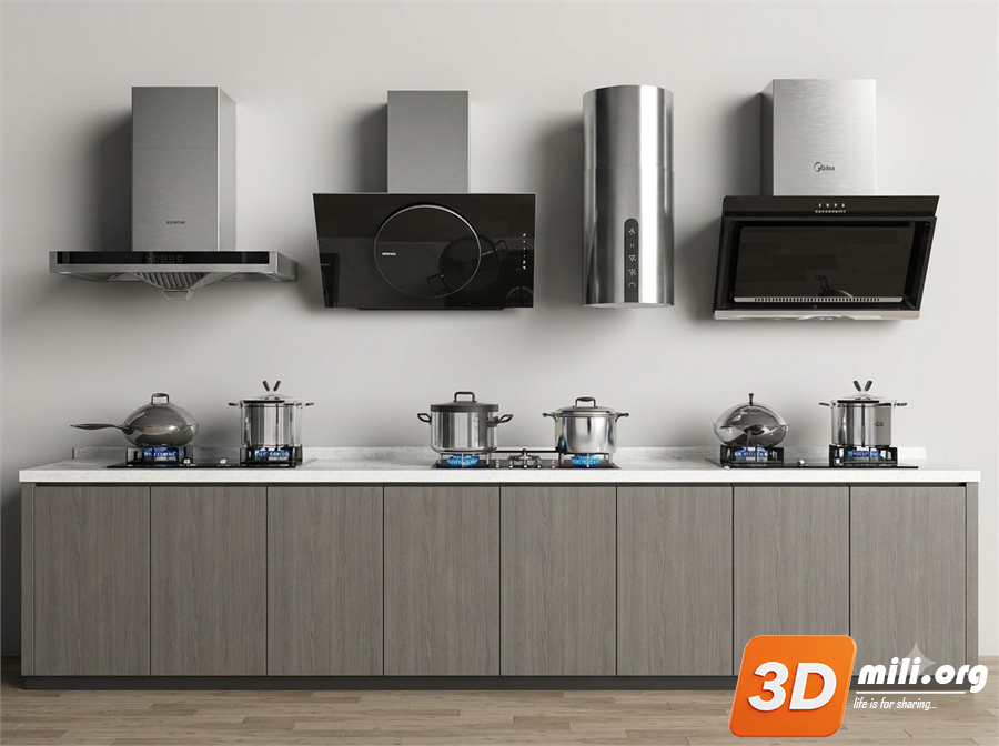Kitchen appliance Skp Files 